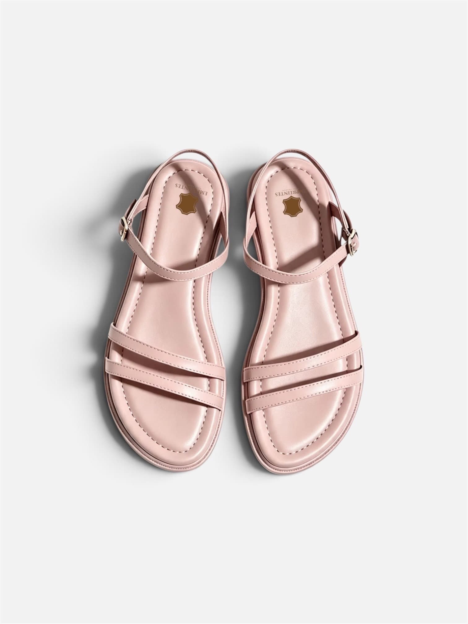 Sandales Empreintes aux brides croisées